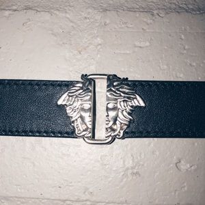 Vintage Versace Medusa Head Belt